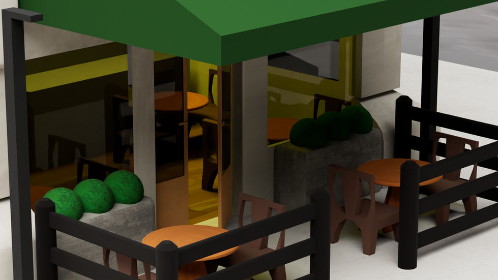 Cafe Rendered