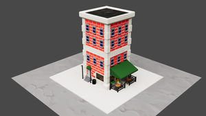 Modern Apartment Building