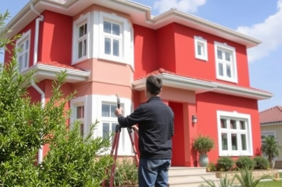 external villa painting