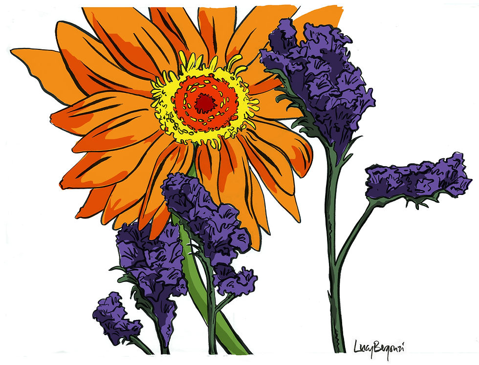 Big Orange Flower