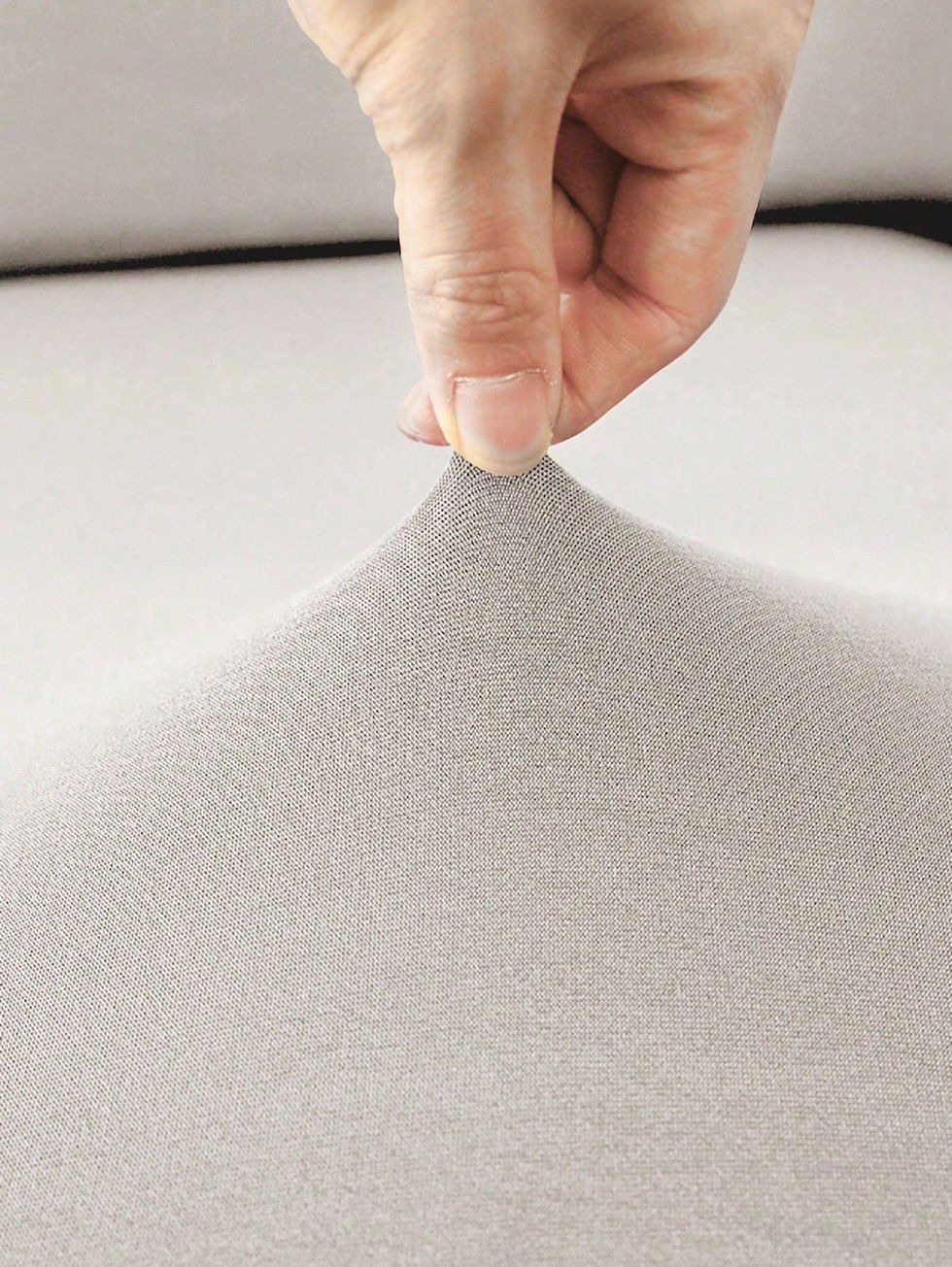 Miniatura: 1pc Solid Milk Silk Elastic Sofa Cover, Four Seasons Universal Sofa Slipcover, D