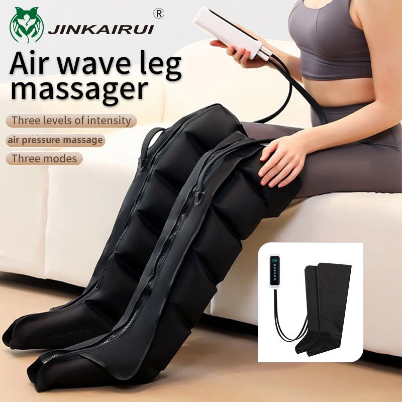 Miniatura: JinKairui Electric Pneumatic Leg Massager Extended Version for Deep Relaxation o