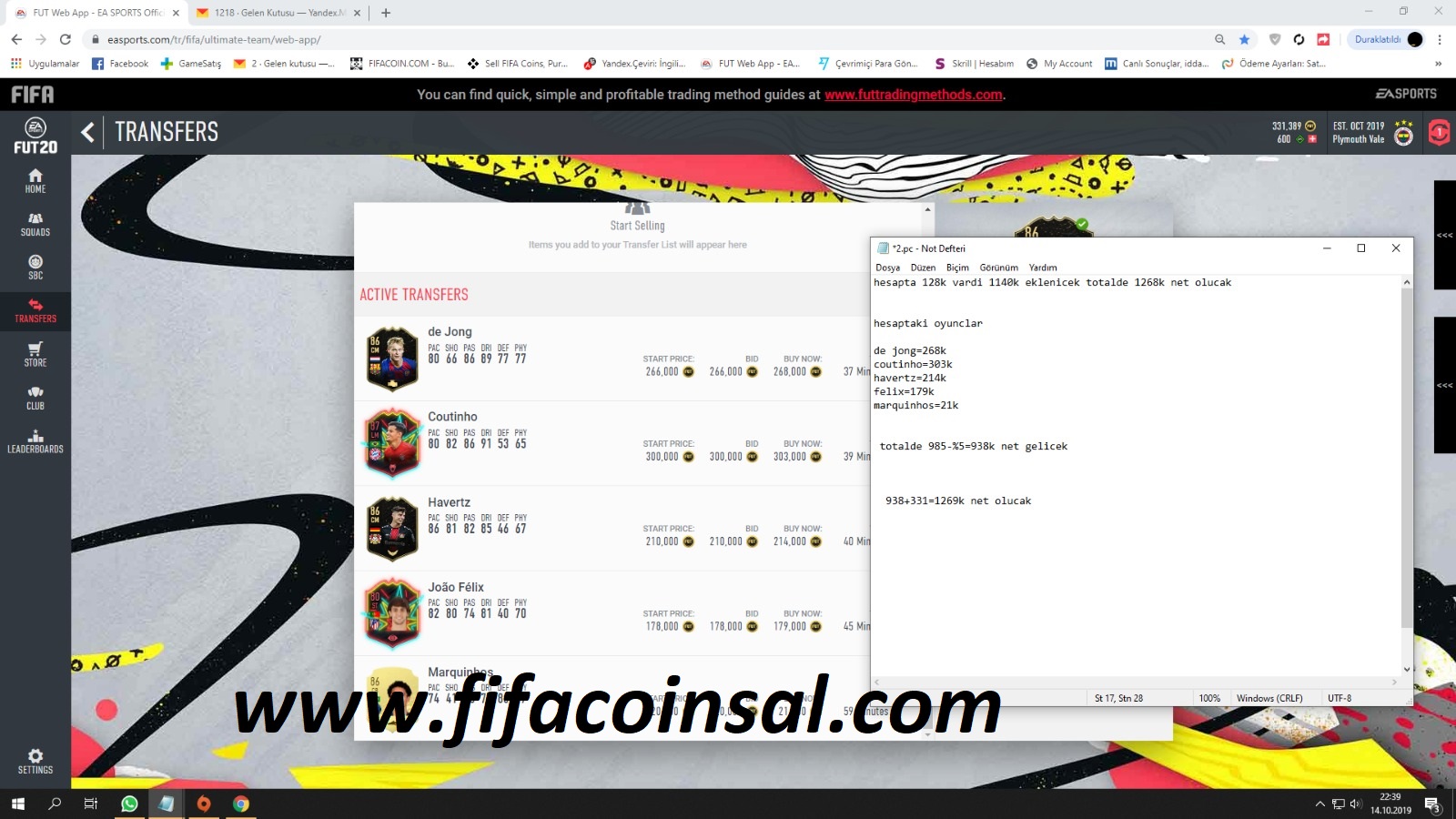 Promo Coin Fifa 20 Fut Coin Pc Origin Shopee Indonesia