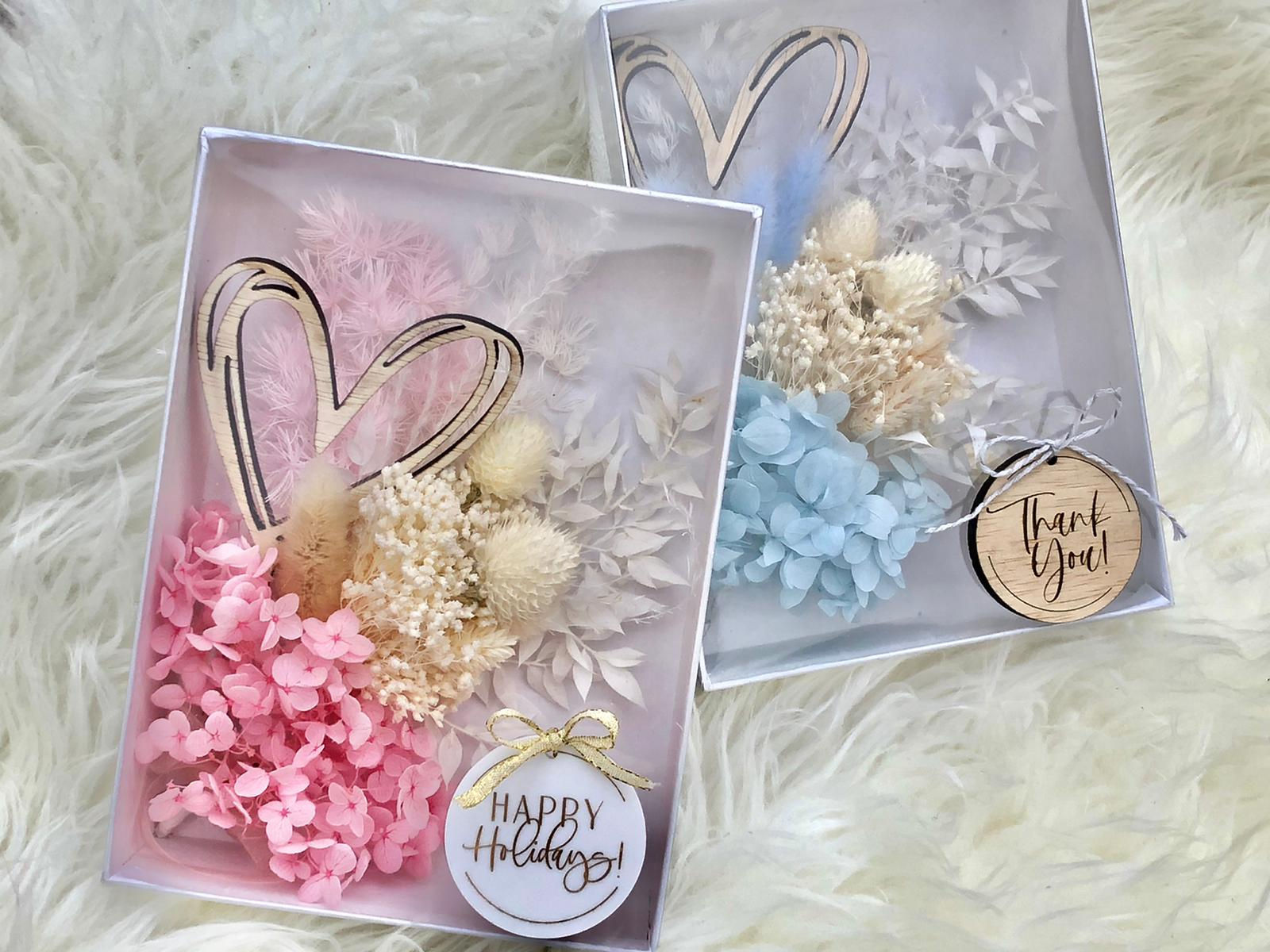 Dried Flowers Gift Box
