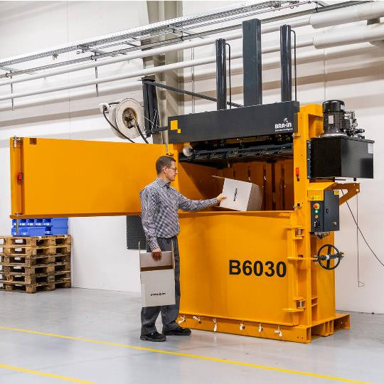 B6030 60-inch mill-size vertical baler