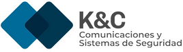 logo k&c comunicaciones y sistemas de seguridad