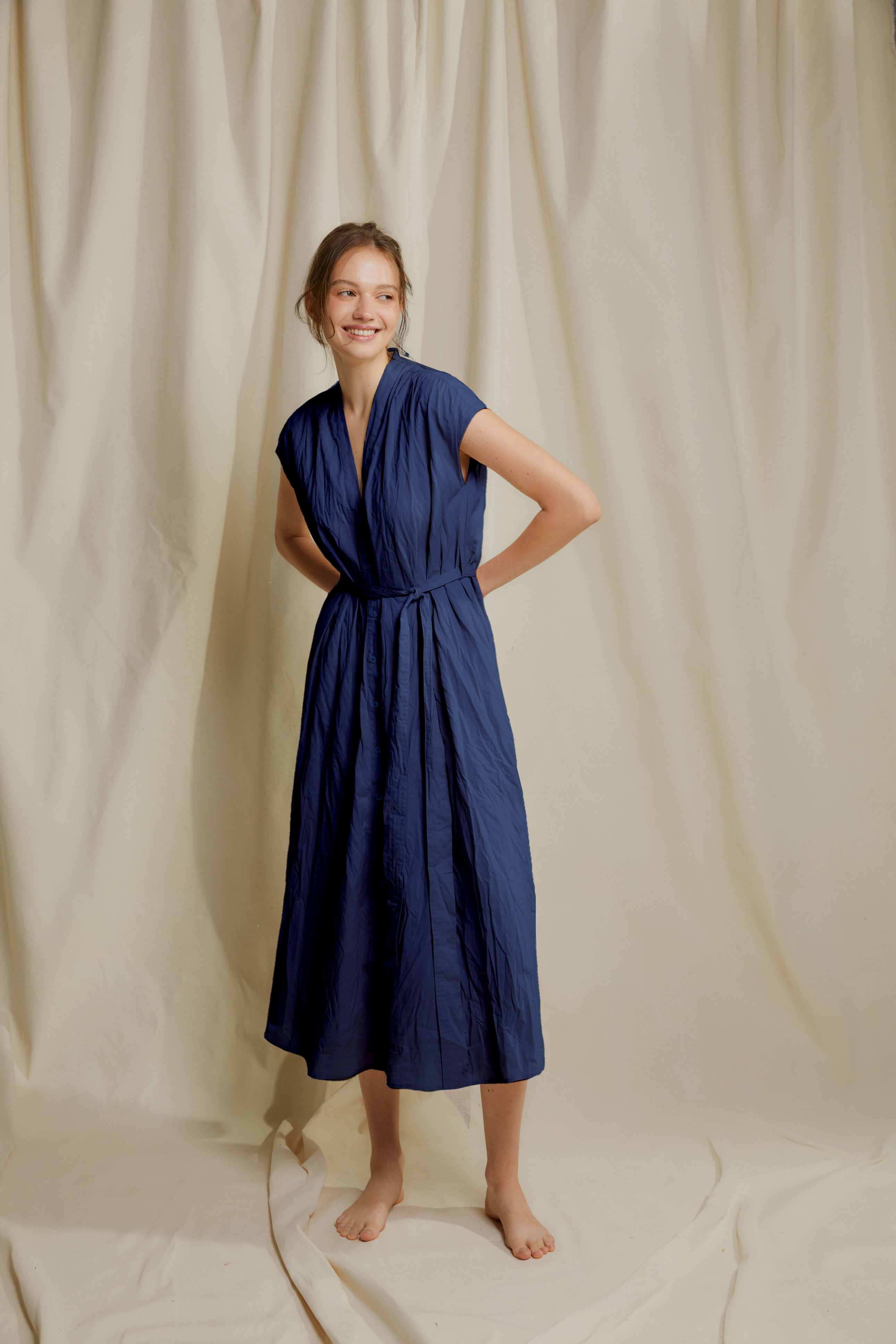 MATTERS Lounge Wear Dress (Navy)