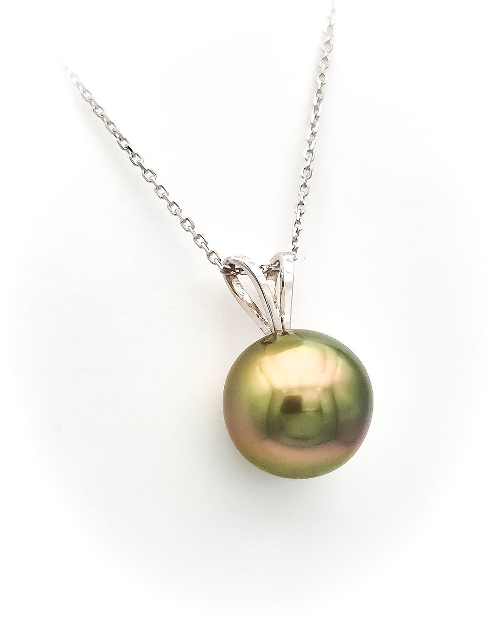 Pendentif Or Blanc 18 carat