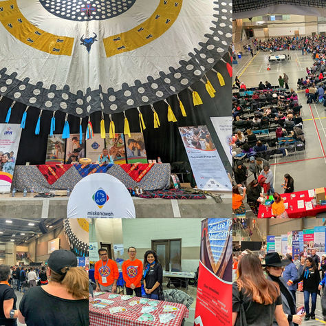 CFN Bear Sponsor for 16th Annual Miskanawah Round Dance