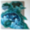 2.Lex Shute_M.E.D.U.S.A, 2022. Oil, glass, lead on aluminium, 100x100cm.jpg