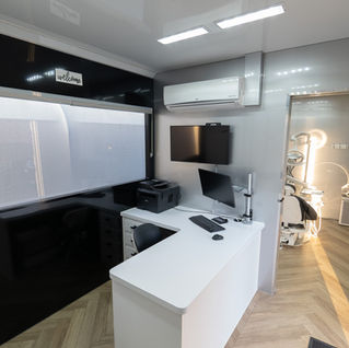The mobile dentist van