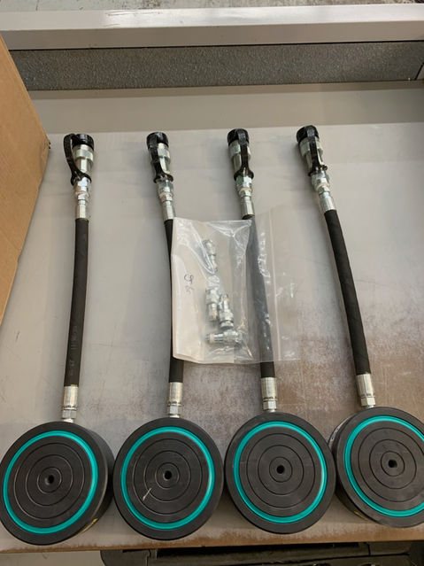 Pancake cylinders with whips