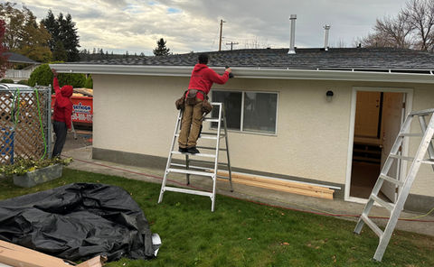 Beck's roofing project