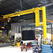 
Self-supporting jib crane