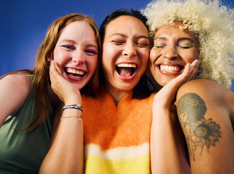 Smiling girls