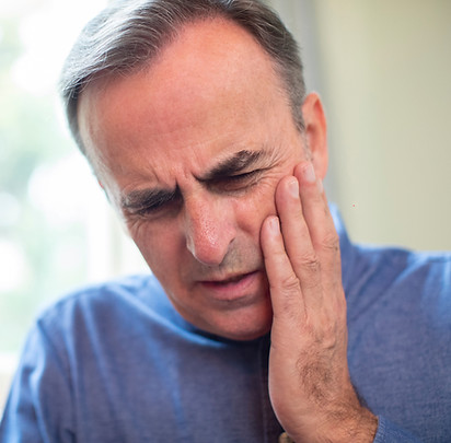 Man Suffering With Toothache