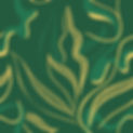 Seamless pattern in forest green and golden color