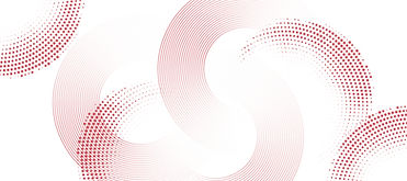 Abstract white background with red circle lines