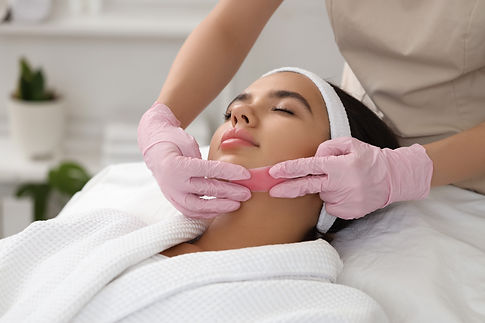 Epilation a la cire du menton