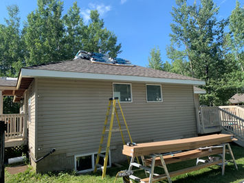 Beck's roofing project