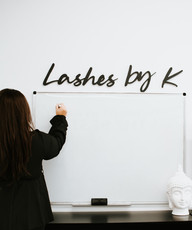 Kaitlin underlining her name