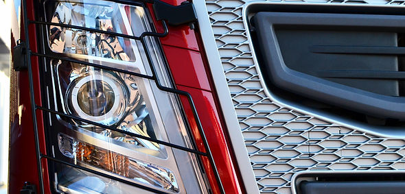 Frontal lighting products for on-highway vehicles