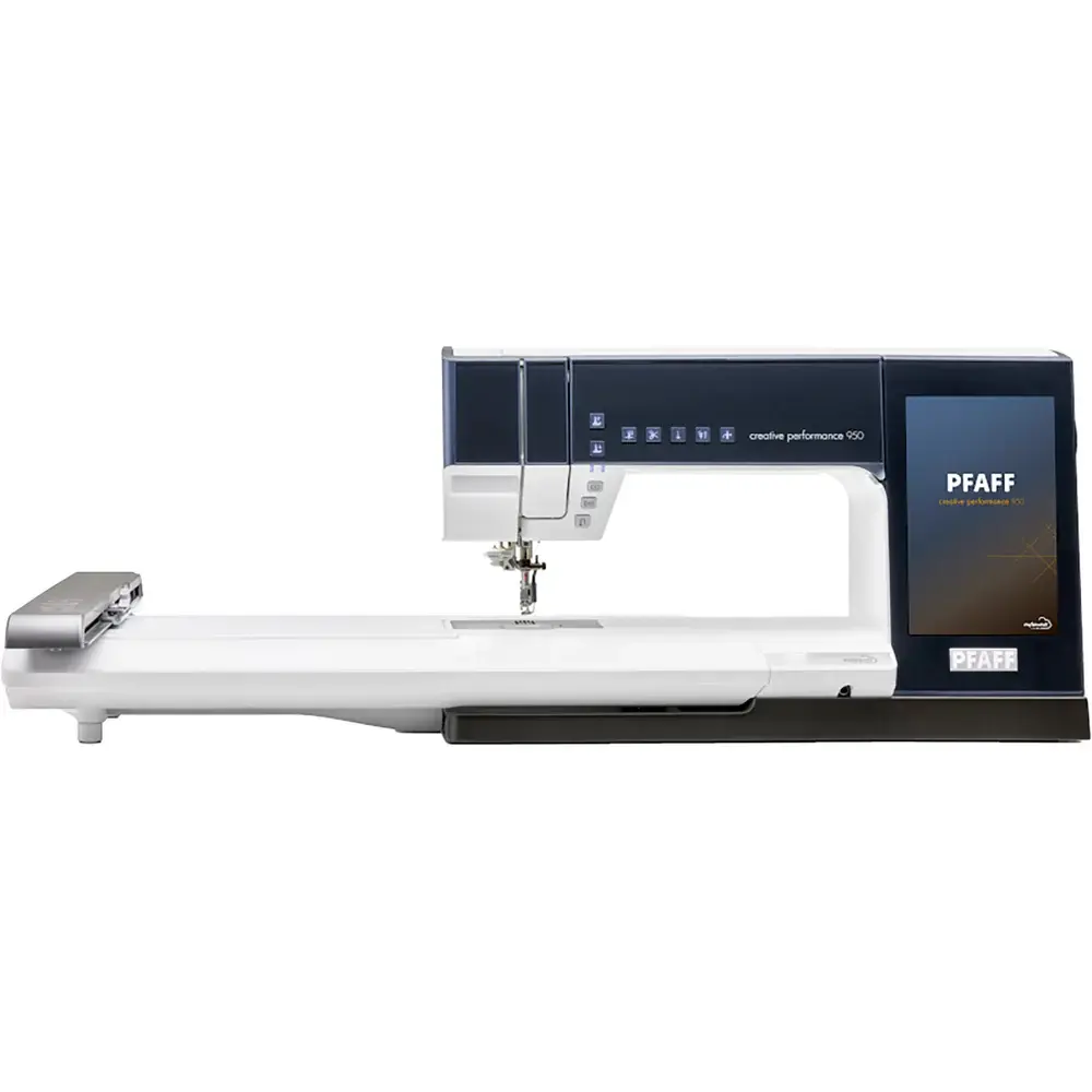 Modern PFAFF sewing machine with digital screen