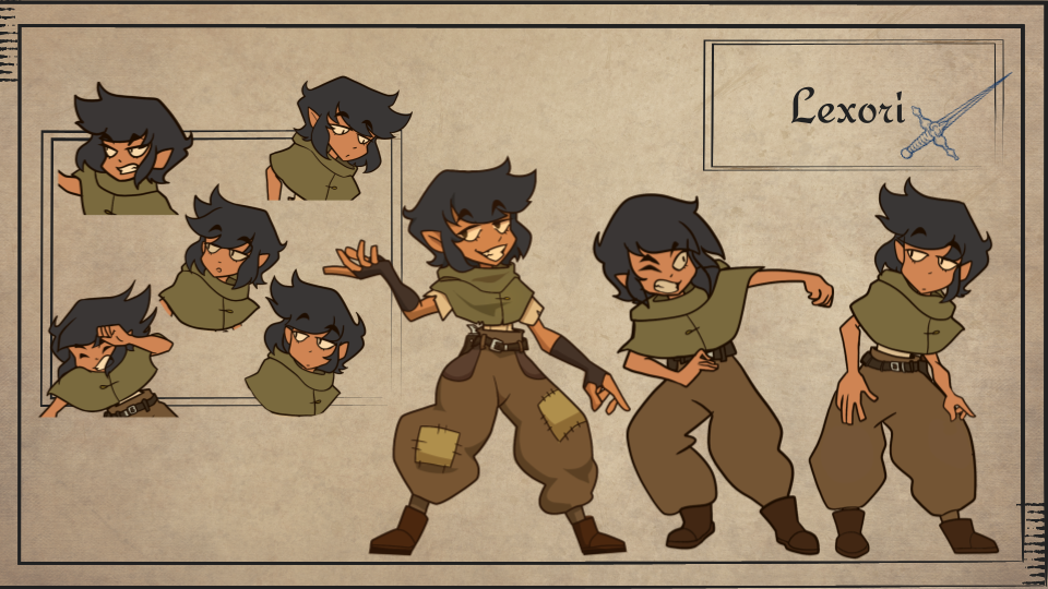 Lexori Character Design
