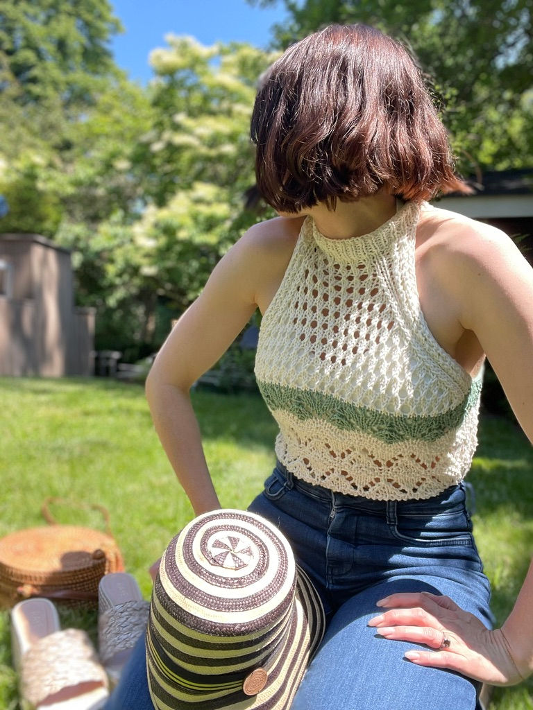 Thumbnail: Cut Grass Halter Top