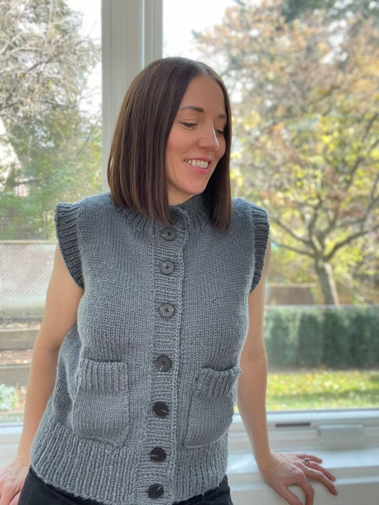 Thumbnail: Cloud Sleeveless Cardigan