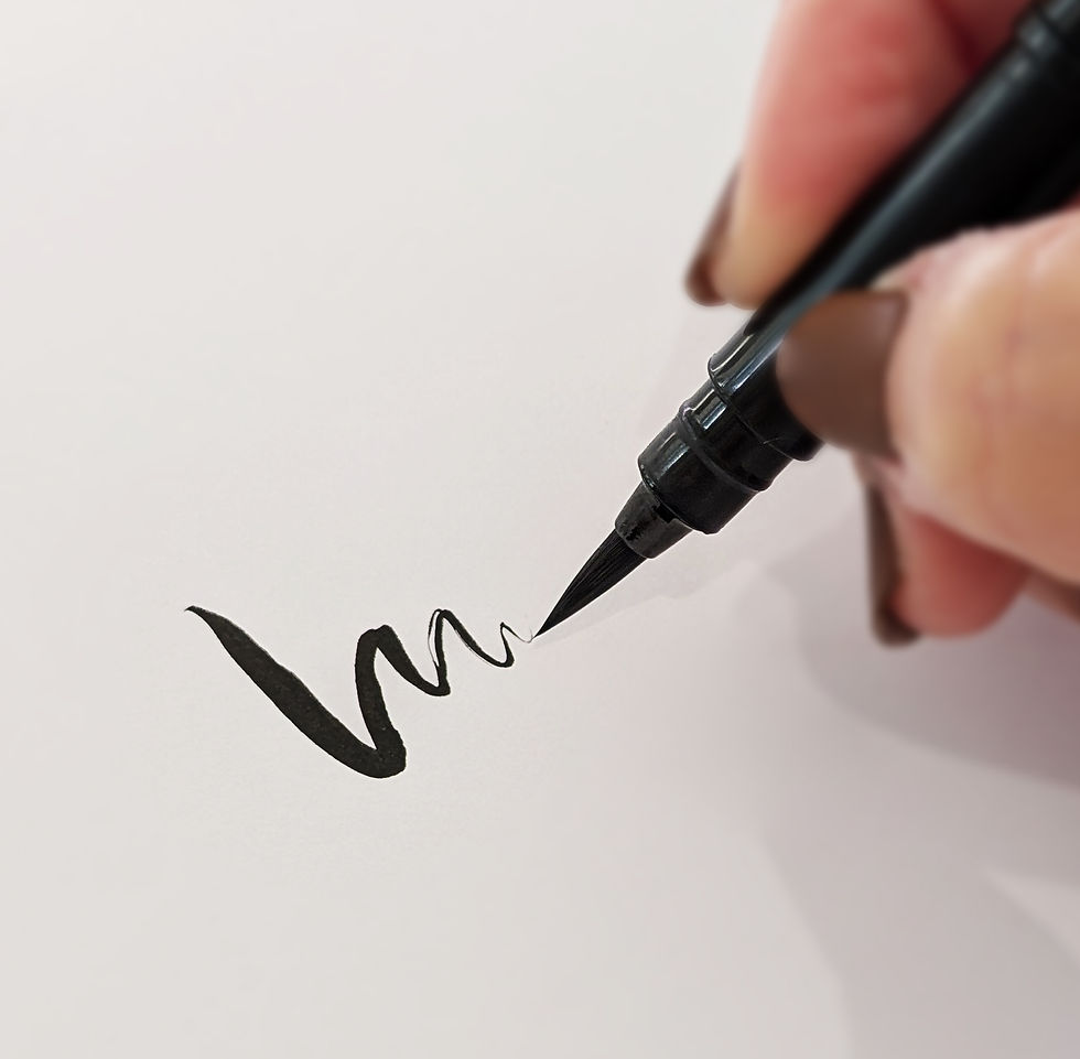 Thumbnail: Pentel Arts Pocket Brush Pen with 2 Refills