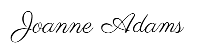 Joanne Adams Signature