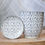 Thumbnail: 4.25" Liberte Pot & Saucers - Set 2