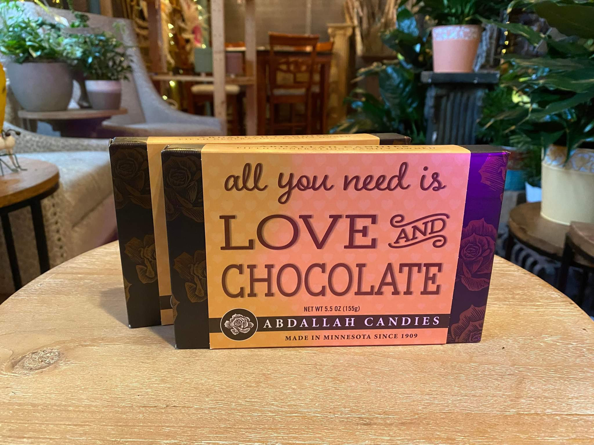 Greeting Card Candy Boxes