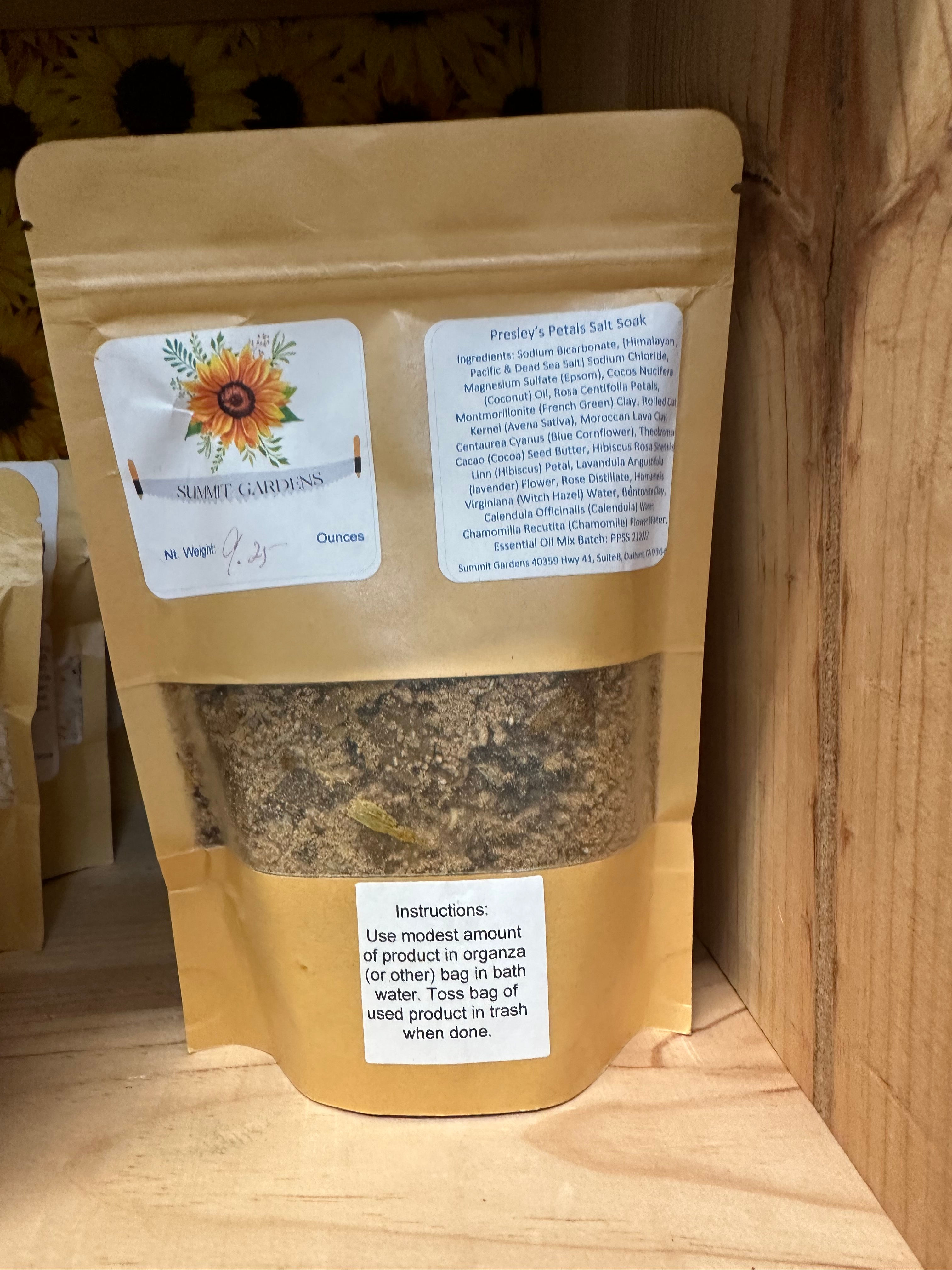 Presley's Petals Soaking Salt