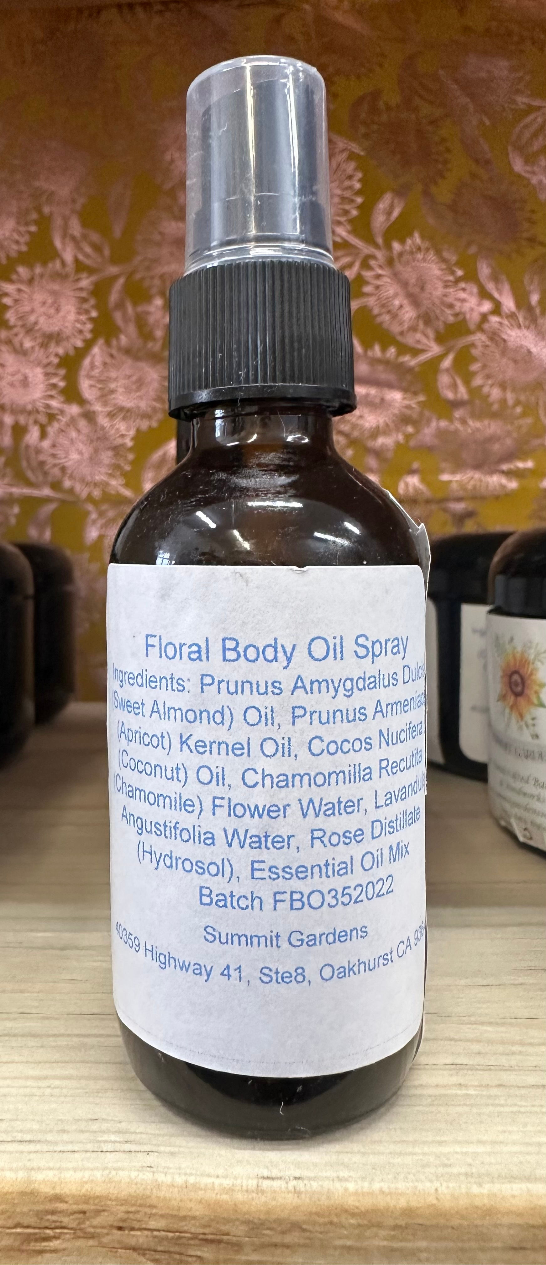 Floral Body Oil