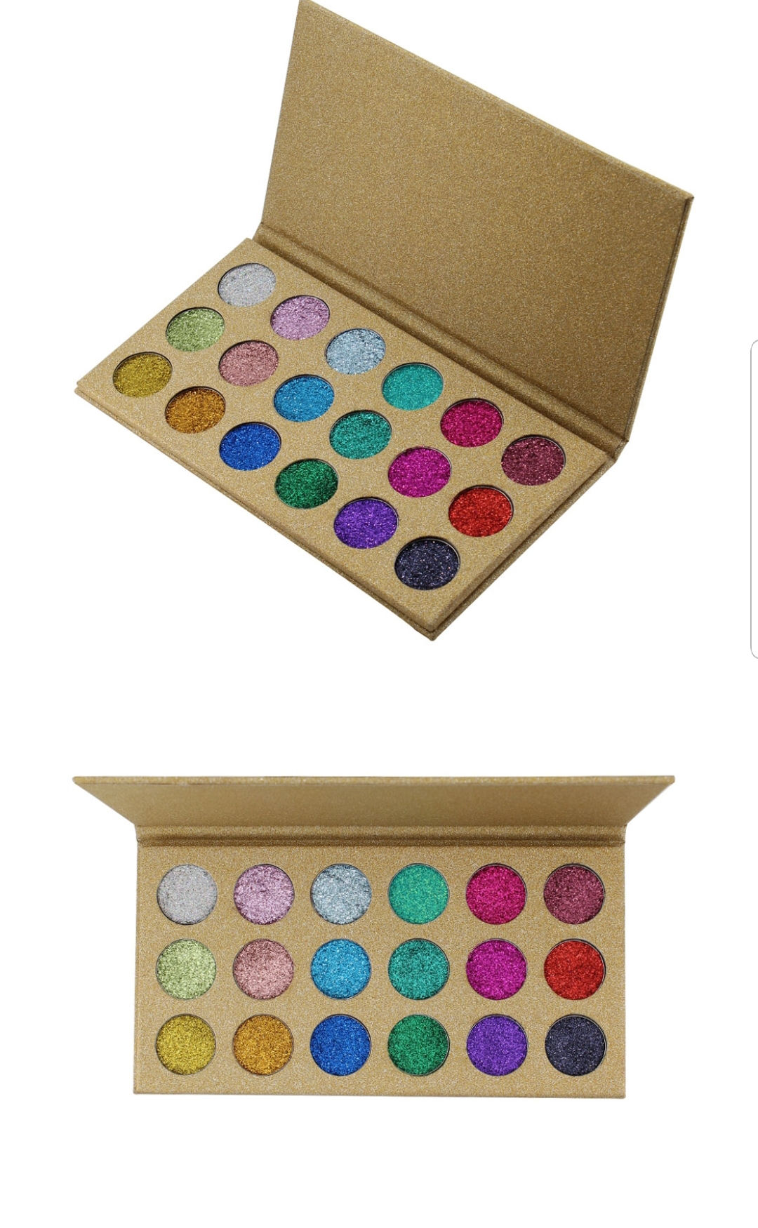 Shine Bright Glitter Eye shadow paletteS