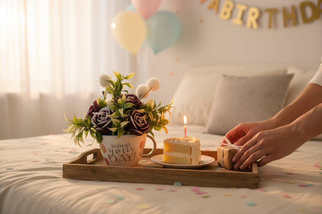 Candle Flower Mugs