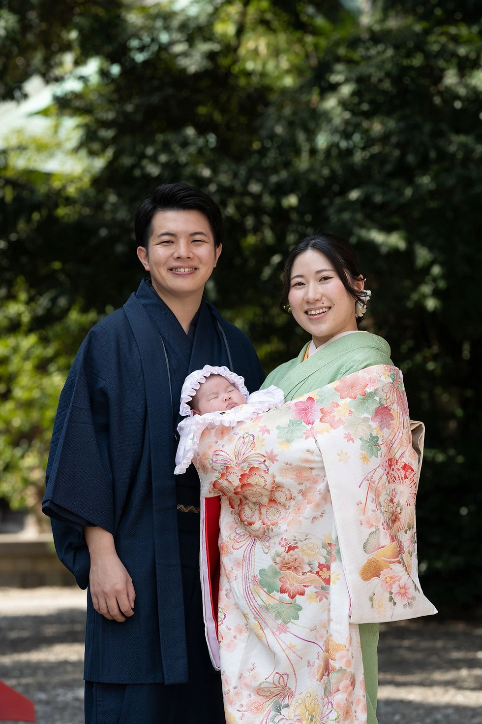 川越氷川神社でのお宮参りの出張撮影