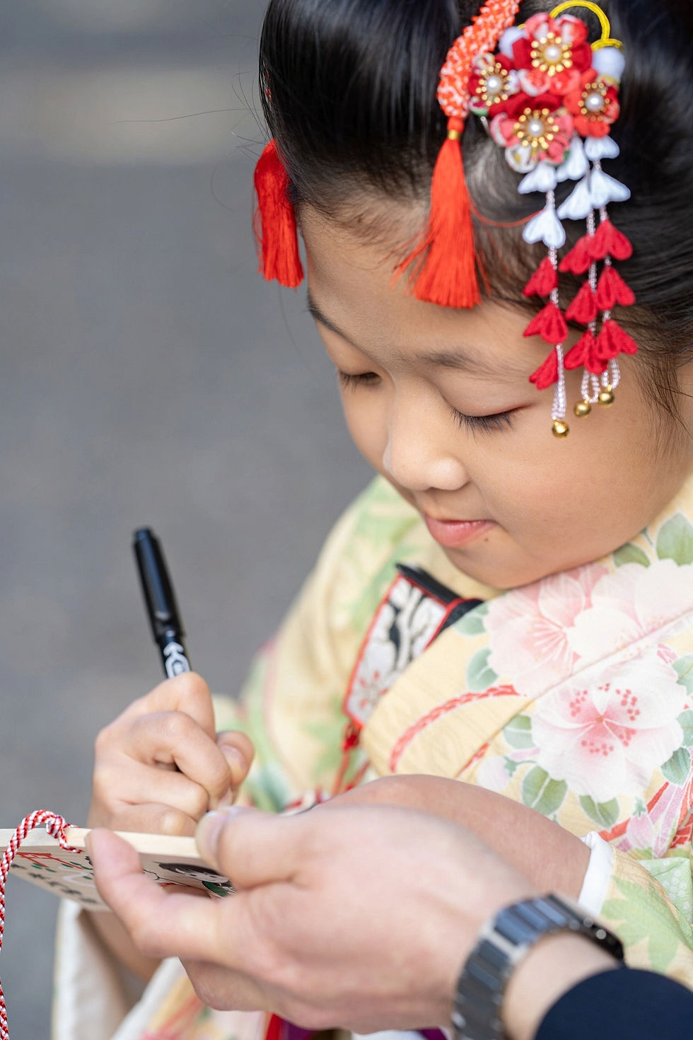 川越氷川神社での七五三の出張撮影