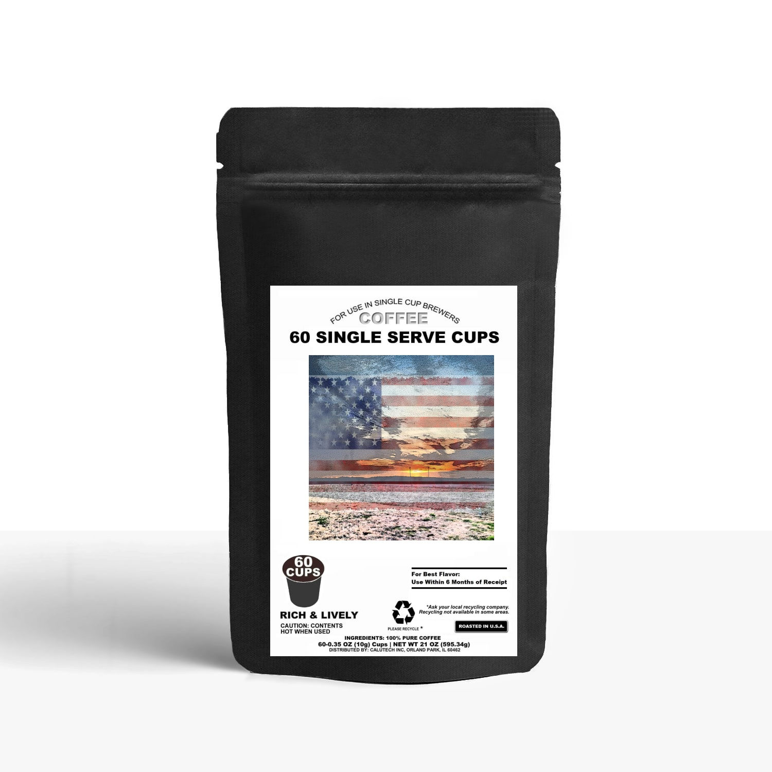 60 Pack Single Serve Coffee Capsules