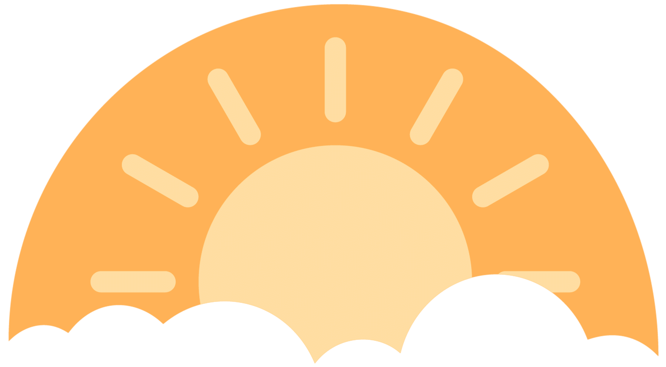 Alex Merriweather Illustration Animated Logo Sun