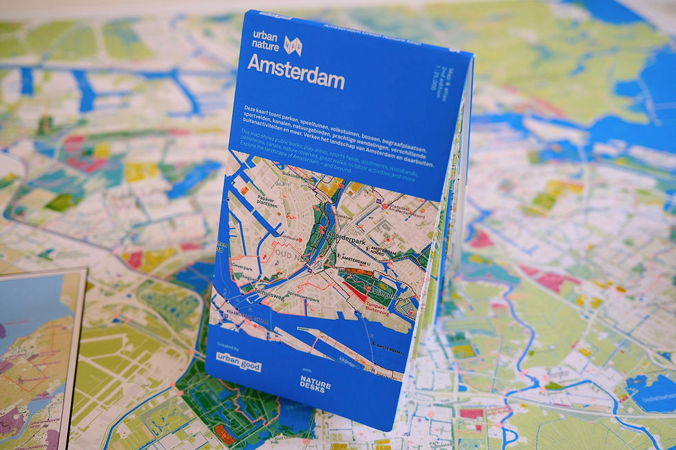 Thumbnail: Urban Nature Amsterdam - de gevouwen kaart
