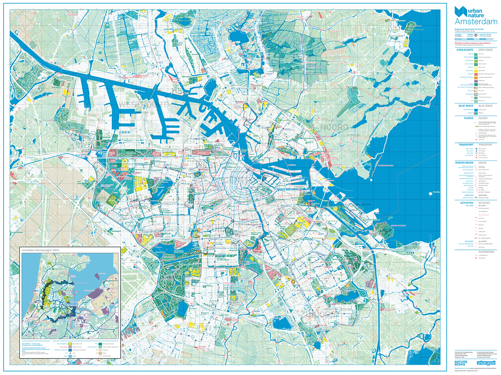 Thumbnail: Urban Nature Amsterdam - de poster