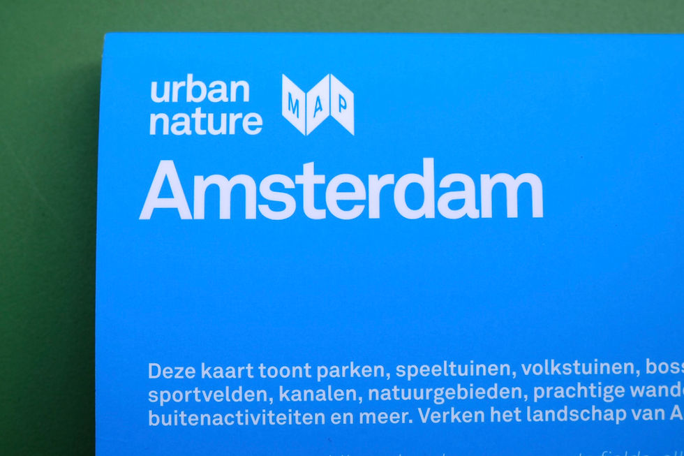 Thumbnail: Urban Nature Amsterdam - de gevouwen kaart