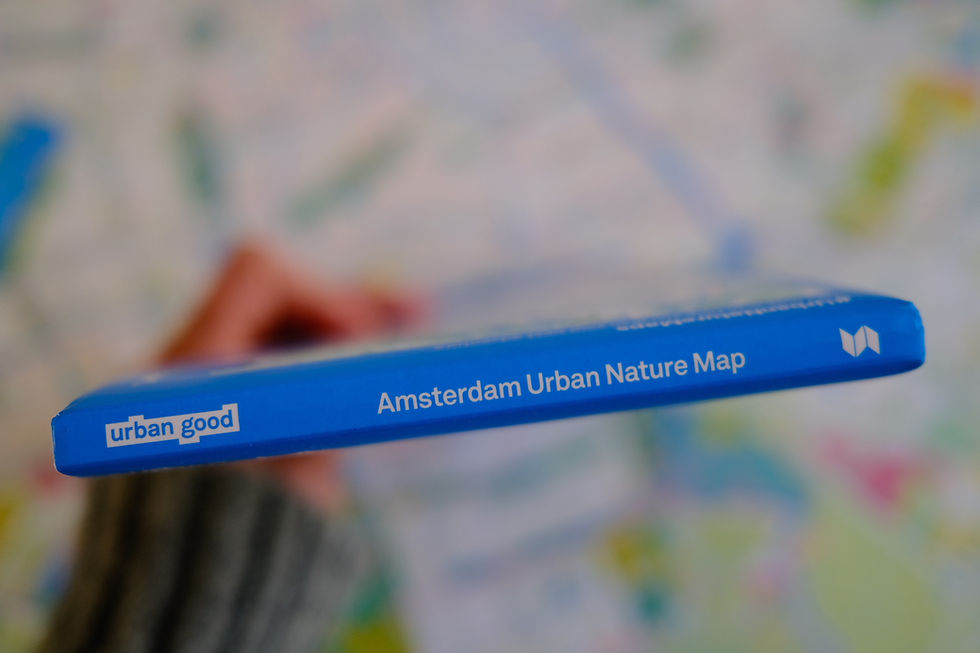Thumbnail: Urban Nature Amsterdam - de gevouwen kaart