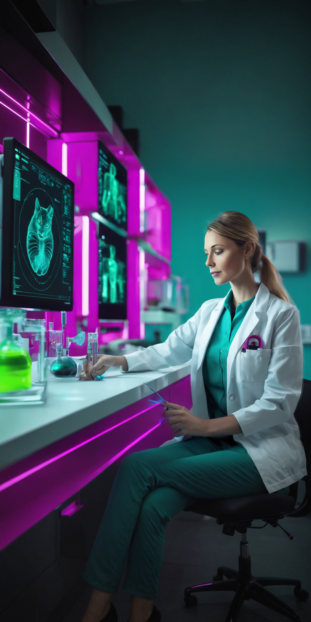 Rock on White Background