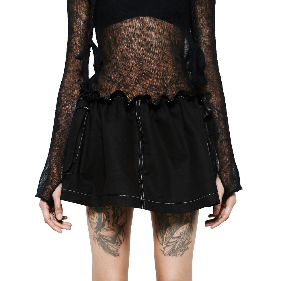 Thumbnail: Detachable Long Cargo Skirt (3 in 1)