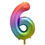 Thumbnail: Rainbow Foil Number Balloons 0-9 (34"/86cm)