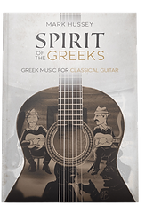 Greel music for classical guitar